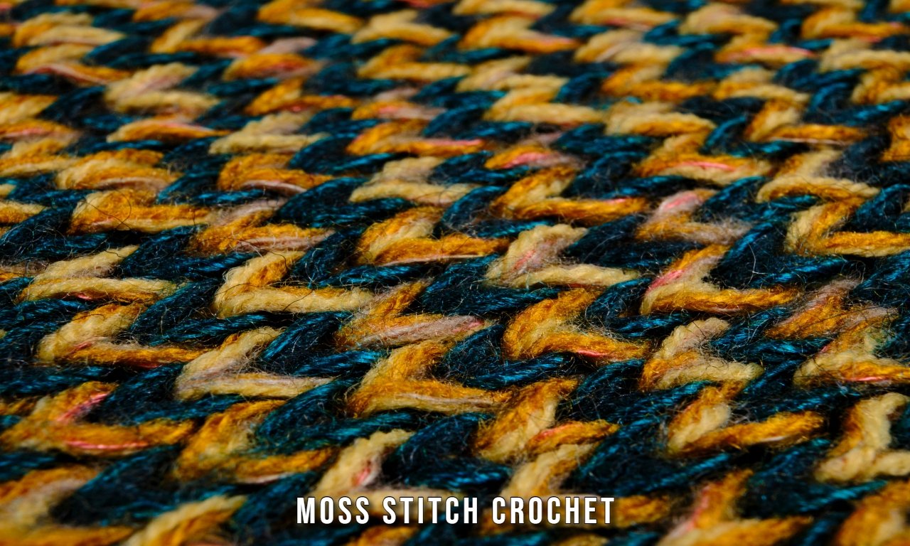 Moss Stitch Crochet