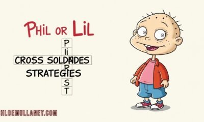 Phil or Lil of Rugrats Crossword