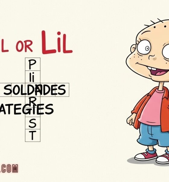 Phil or Lil of Rugrats Crossword