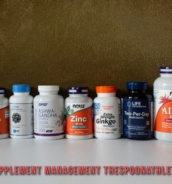 Supplement Management TheSpoonAthletic
