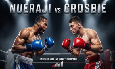 Nueraji vs Crosbie faceoff ahead of UFC Shanghai bout