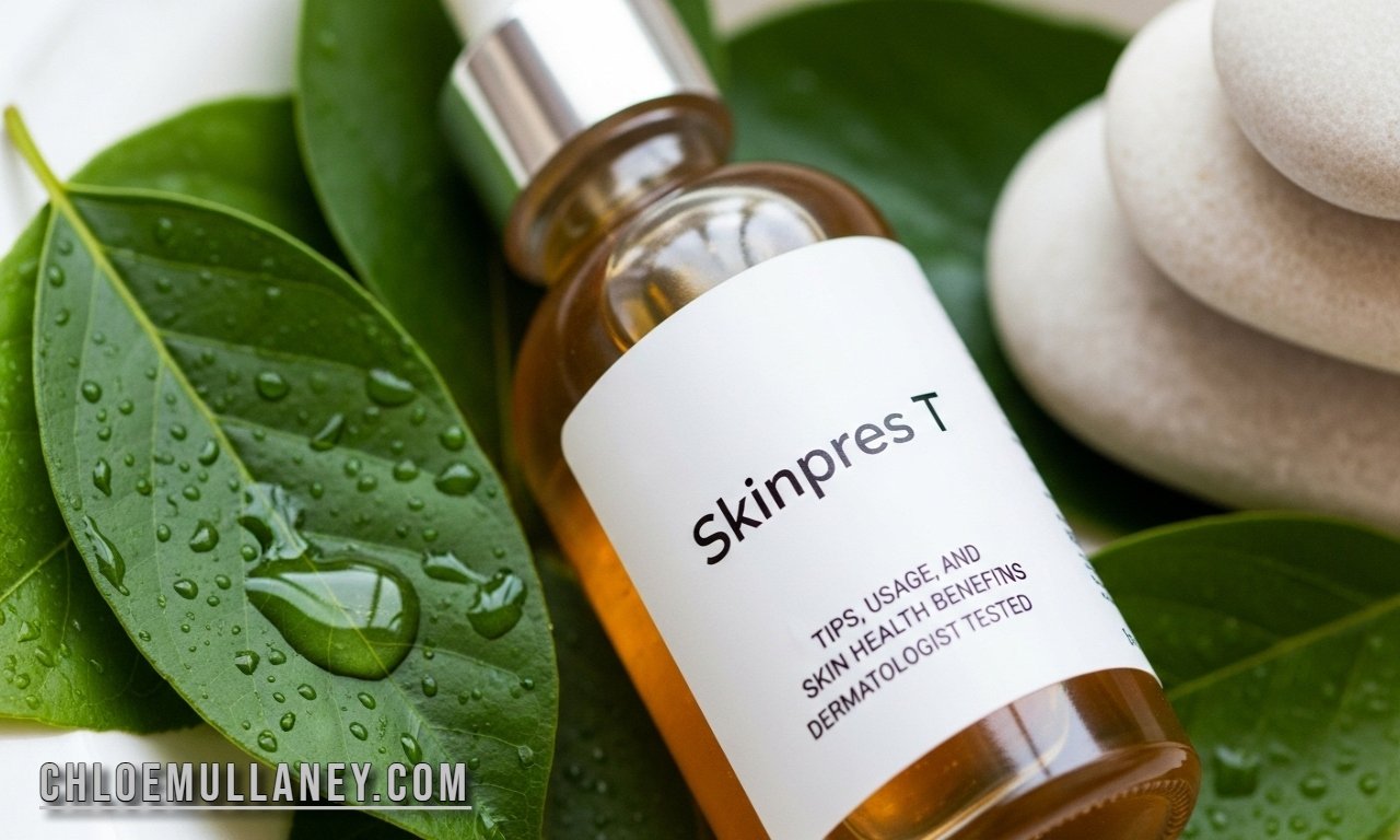 Skinpres T skincare product for radiant and hydrated skin